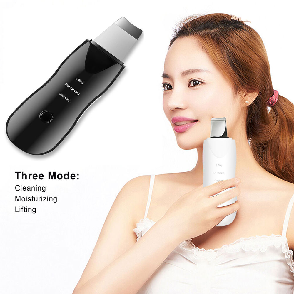 Vibration Face Skin Scrubber Blackhead Remover Facial Pore Cleaner Face