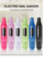 Thumbnail: LINMANDA 6 In 1 Electric Nail Drills Kit Remove Polisher Manicure Portable Nail 