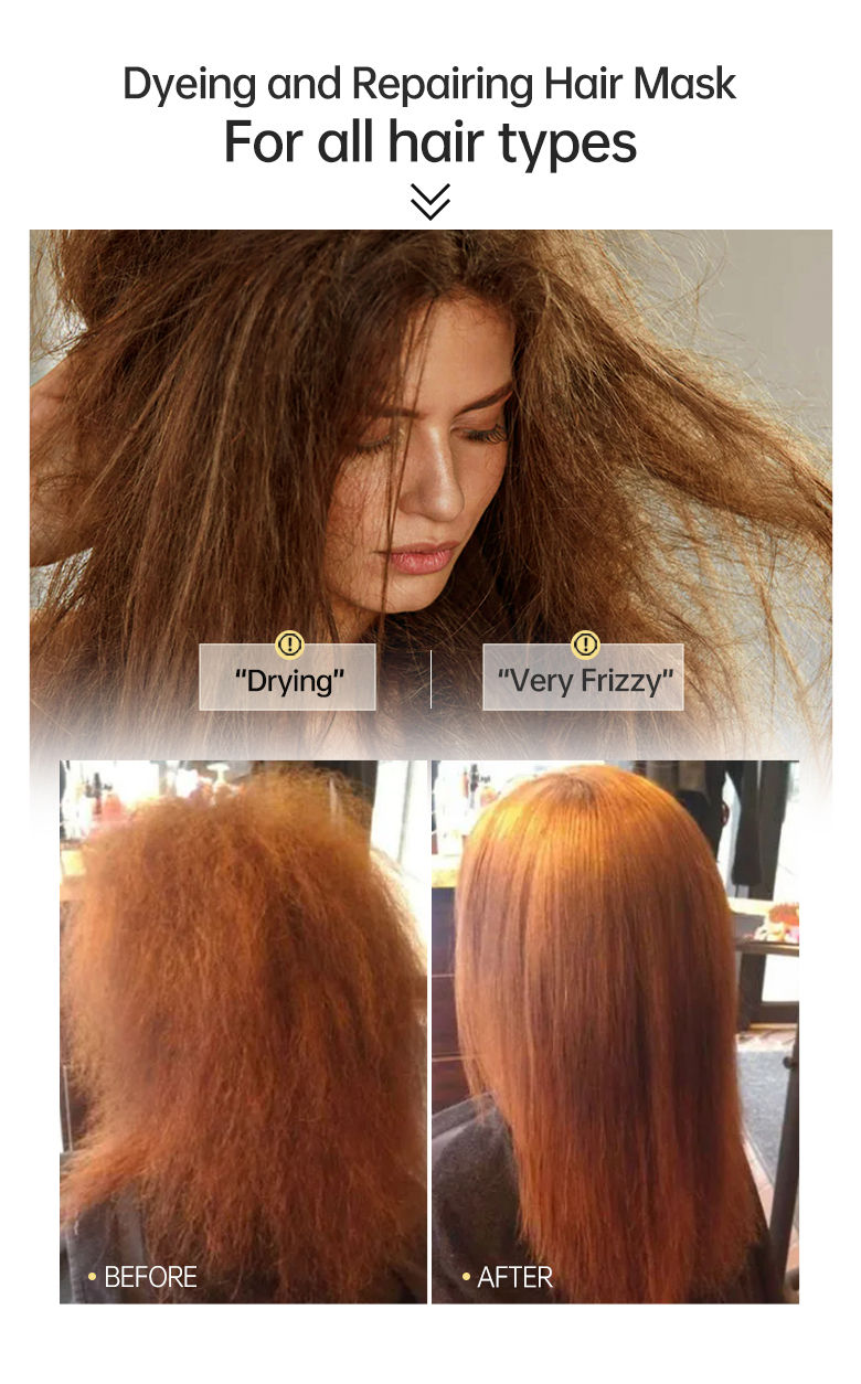 Thumbnail: PURC 8 Seconds Repair Damaged Hair Mask Smoothing Soften Deep Conditioner Kerati