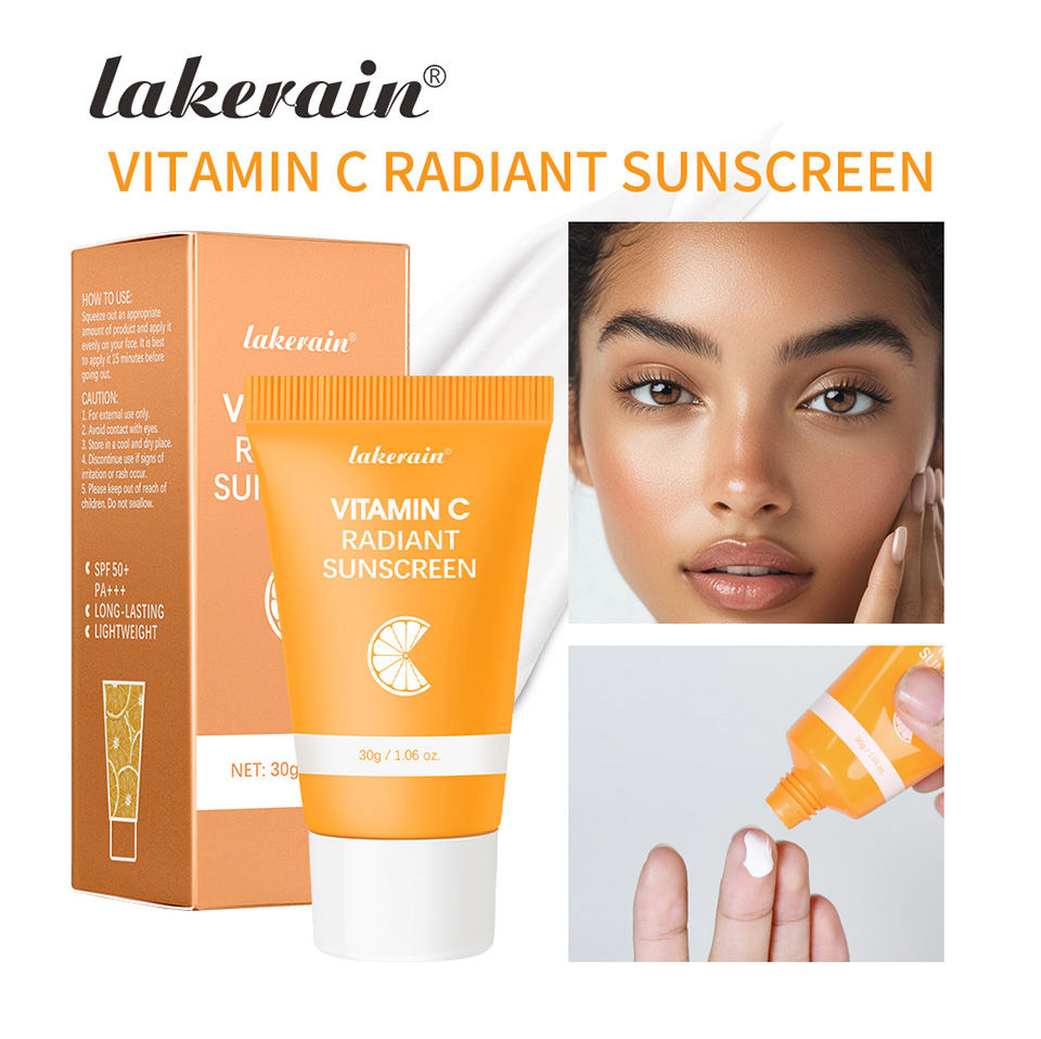 Thumbnail: SPF 30 Vitamin C Moisturizer Protects Skin From UV Rays Hydrating Lotion Brighte