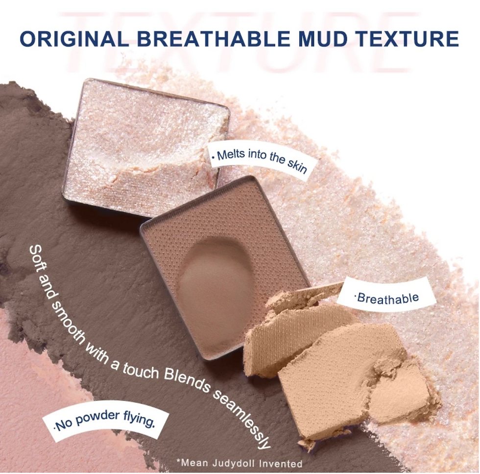 Thumbnail: Judydoll 7-Color Palette Eyeshadow Highlight Powder Eye Long lasting Palette smo