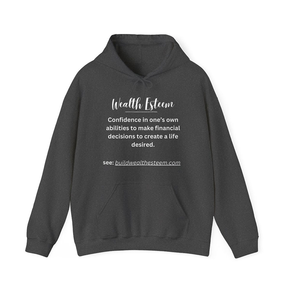 Thumbnail: Wealth Esteem Definition Hooded Sweatshirt