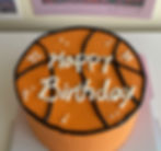 Basketball Cake