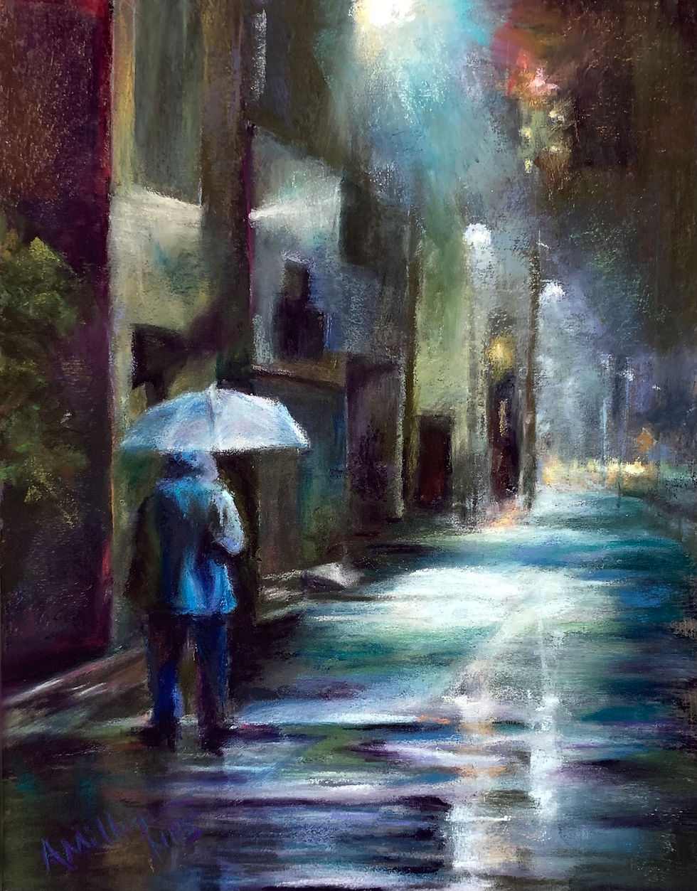 Anne Milligan,Reflections at Day's End,30,5x23