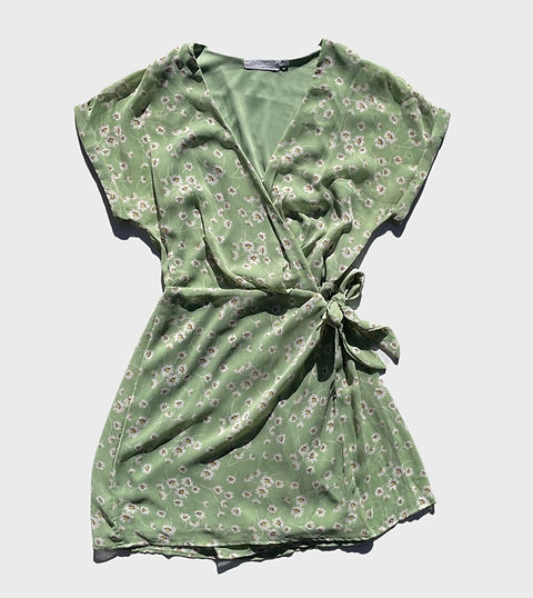 All in favor wrap dress cheap