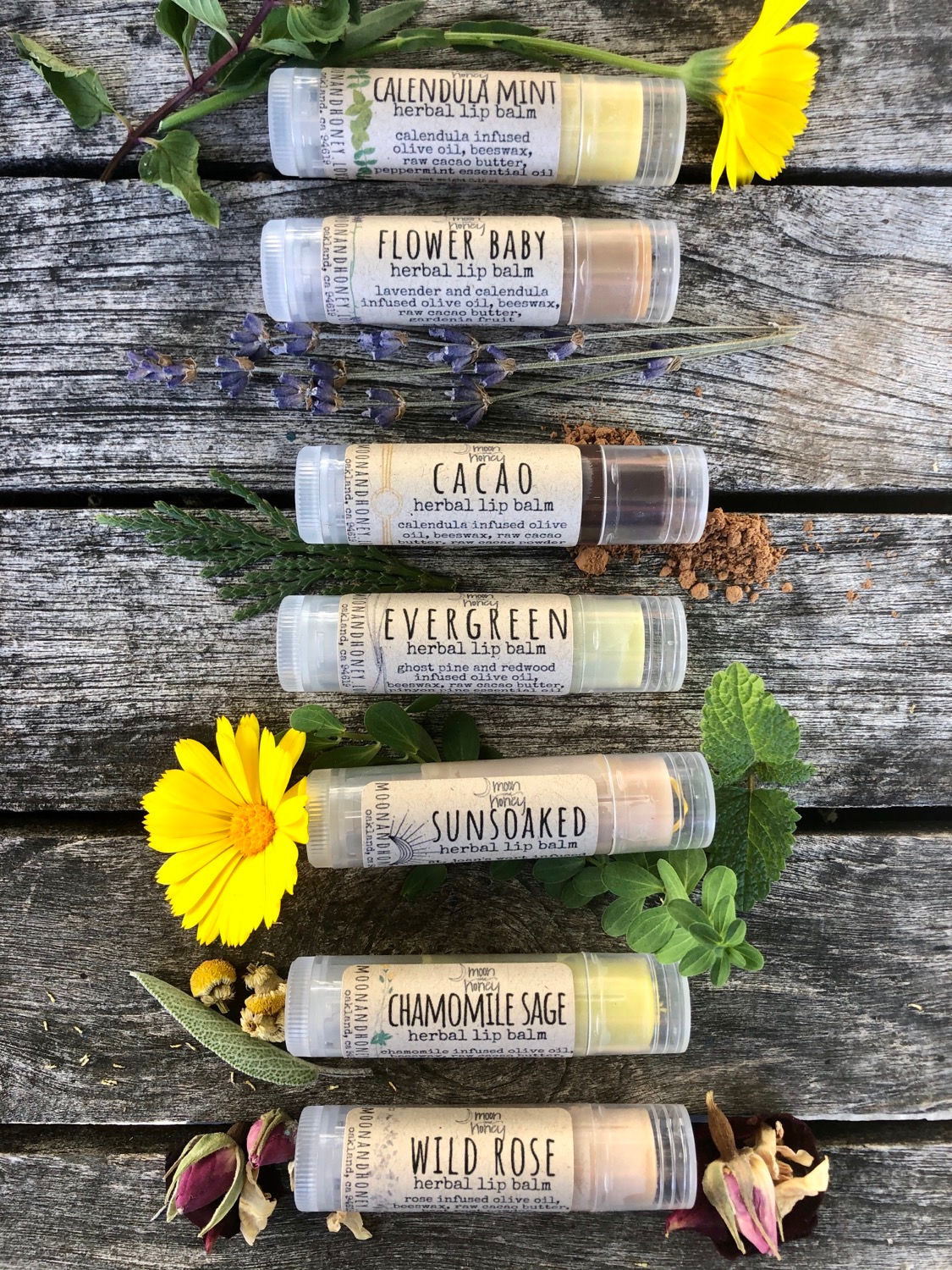 herbal lip balm full set