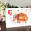 Thumbnail: Party Ready Hedgehog Greetings Card