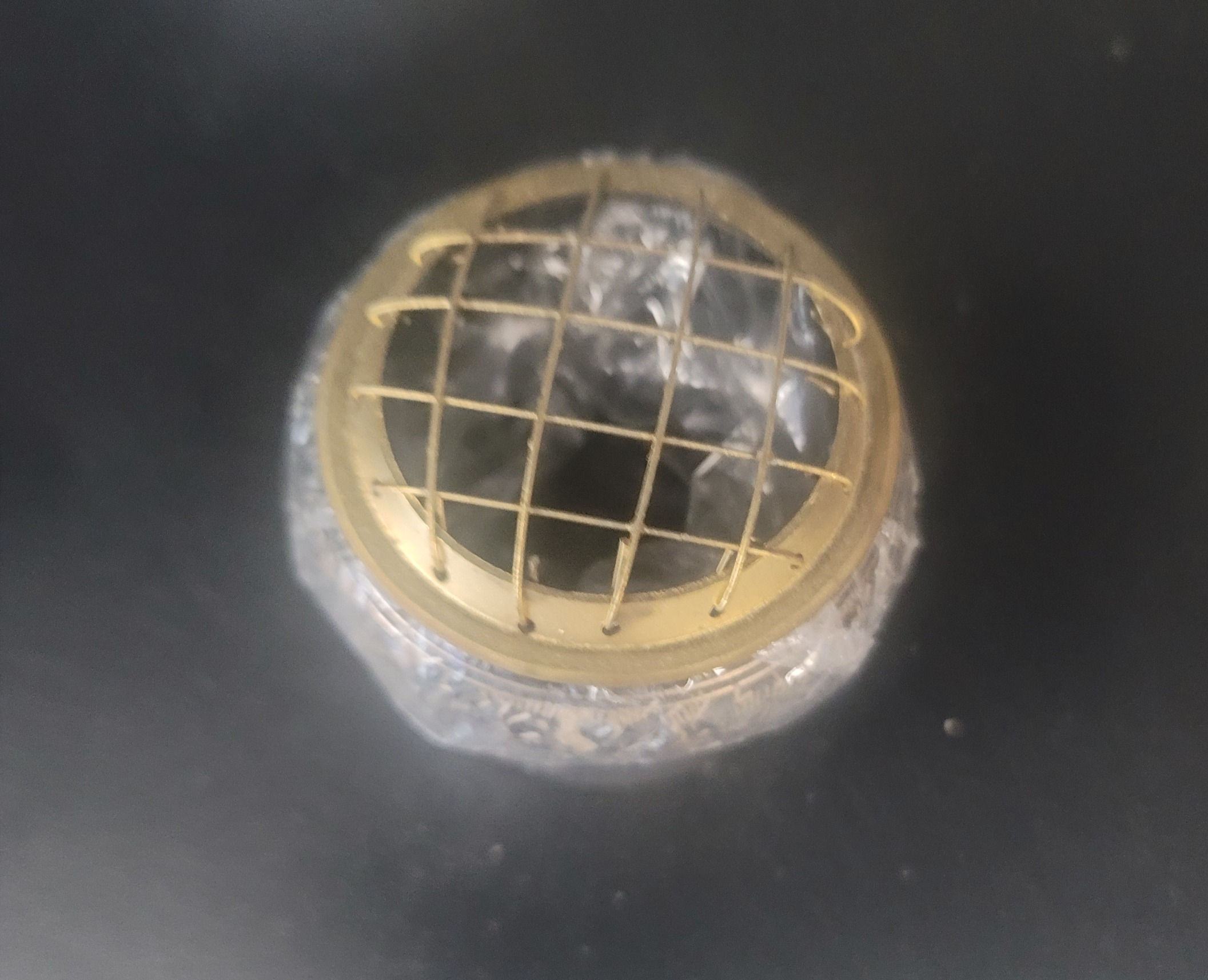 Decorative Incense Bowl with brass lid