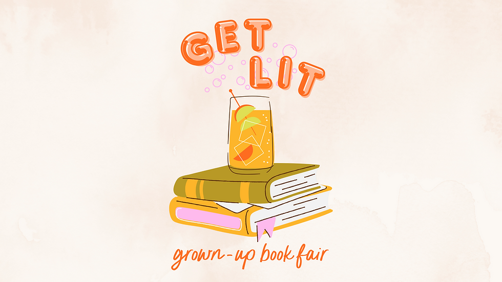 VIP ticket for Get Lit: Grown-Up Book Fair