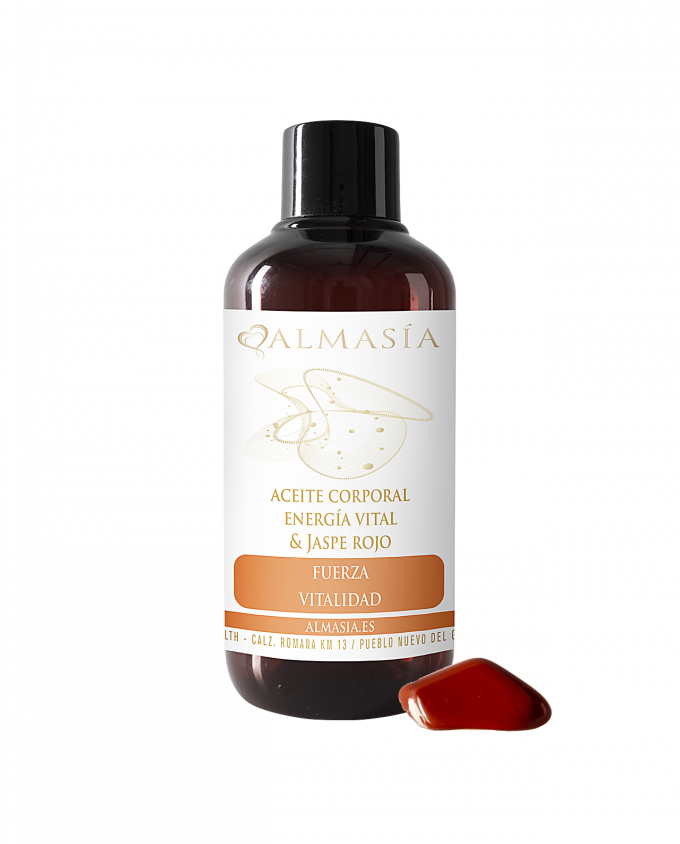 Aceite Corporal Energia Vital & Jaspe Rojo ( 200ml )