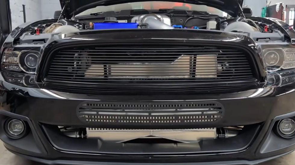 Thumbnail: 2013-2014 Ford Mustang High-Flow Intercooler Bumper Vent