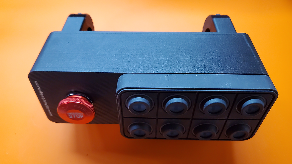 Thumbnail: ECU Master - 8-Button Deluxe CAN Keyboard Mount