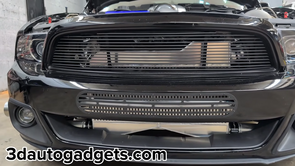 Thumbnail: 2013-2014 Ford Mustang High-Flow Intercooler Bumper Vent