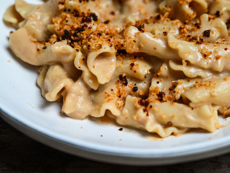 Caramelised Cauliflower Pasta with Nduja Pangrattato