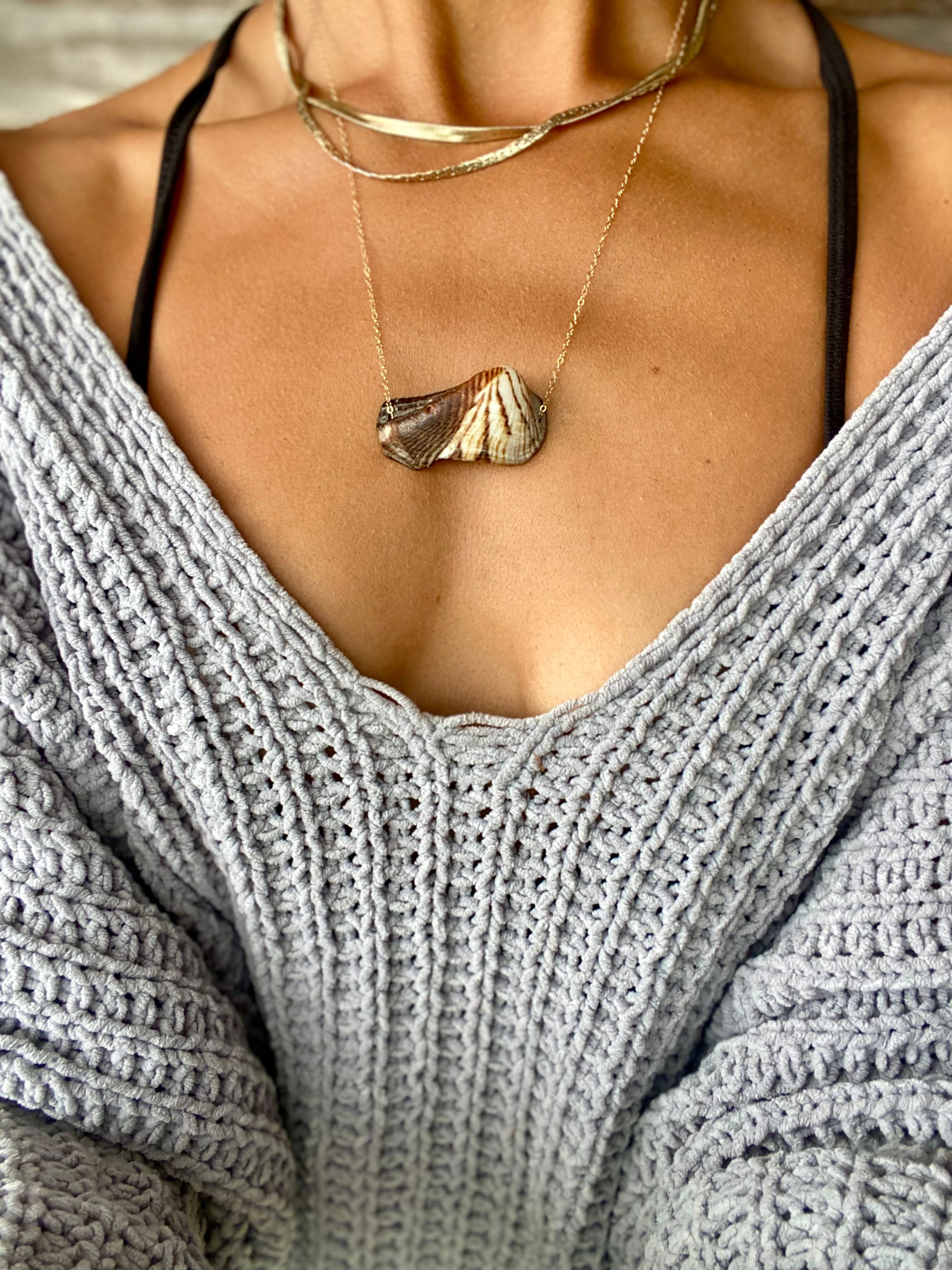 Wing Shell Necklace