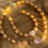 Thumbnail: Golden Pink Baroque Pearl Necklace with Freshwater Fireball Pearl 