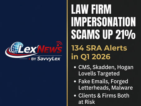 LexNews | Law Firm Impersonation Scams Jump 21% — And Your Clients Are the Target