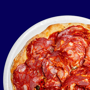 Pizza Calabrese (scharf)