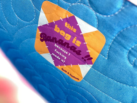 How to Apply your Bag Label