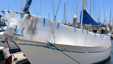 Painting the Deck and Cockpit 