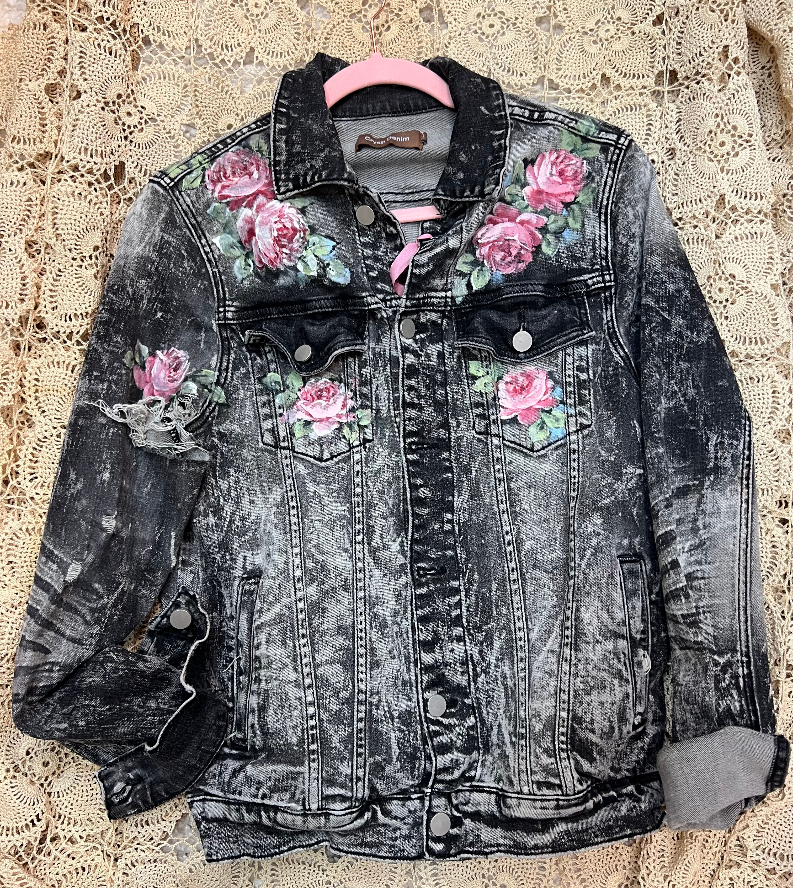 Black Crysp Denim M #12