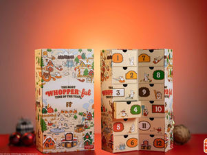 Le Calendrier de l'Avent Burger King