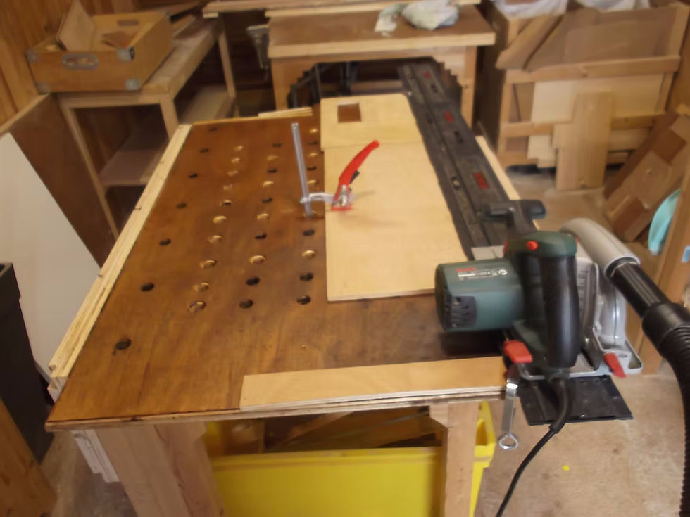 Délignage avec la PKS 55 Bosch