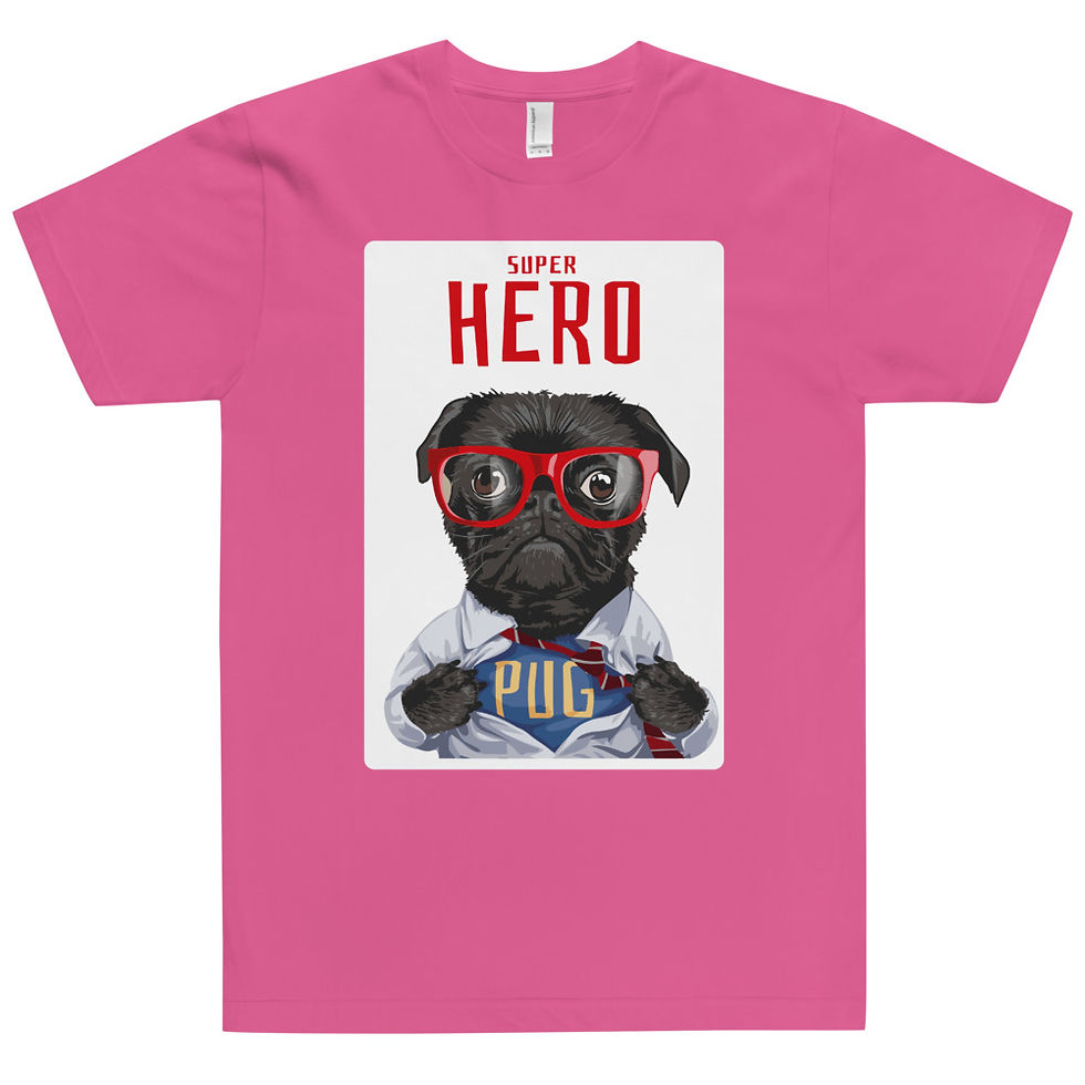 Thumbnail: Superhero Pug T-Shirt