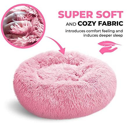 Thumbnail: Plush Cat/Dog Bed - 23"