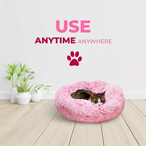 Thumbnail: Plush Cat/Dog Bed - 23"