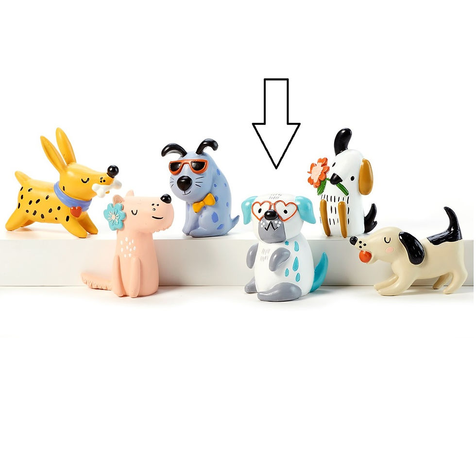 Thumbnail: Dog Figurine 4"
