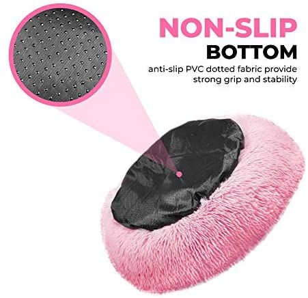 Thumbnail: Plush Cat/Dog Bed - 23"