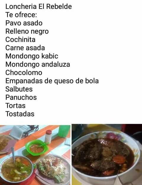 Miniatura: LONCHERIA EL REBELDE / ALIMENTOS