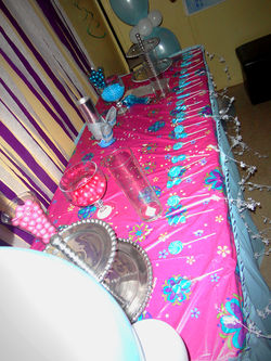 Bday Home Table Set Up 10