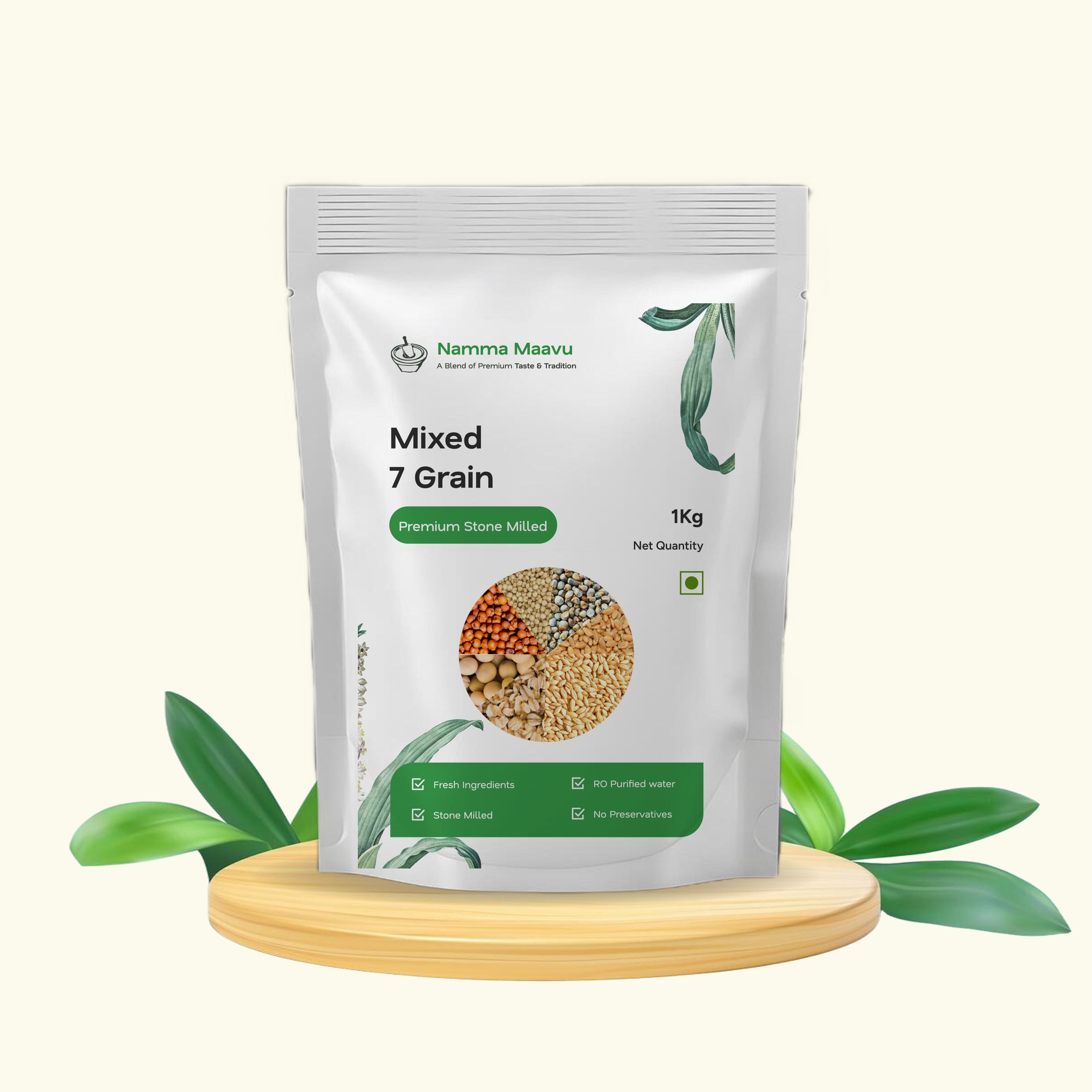 Namma Maavu Mixed 7 Grain | Premium Quality Flour | 1 Kg