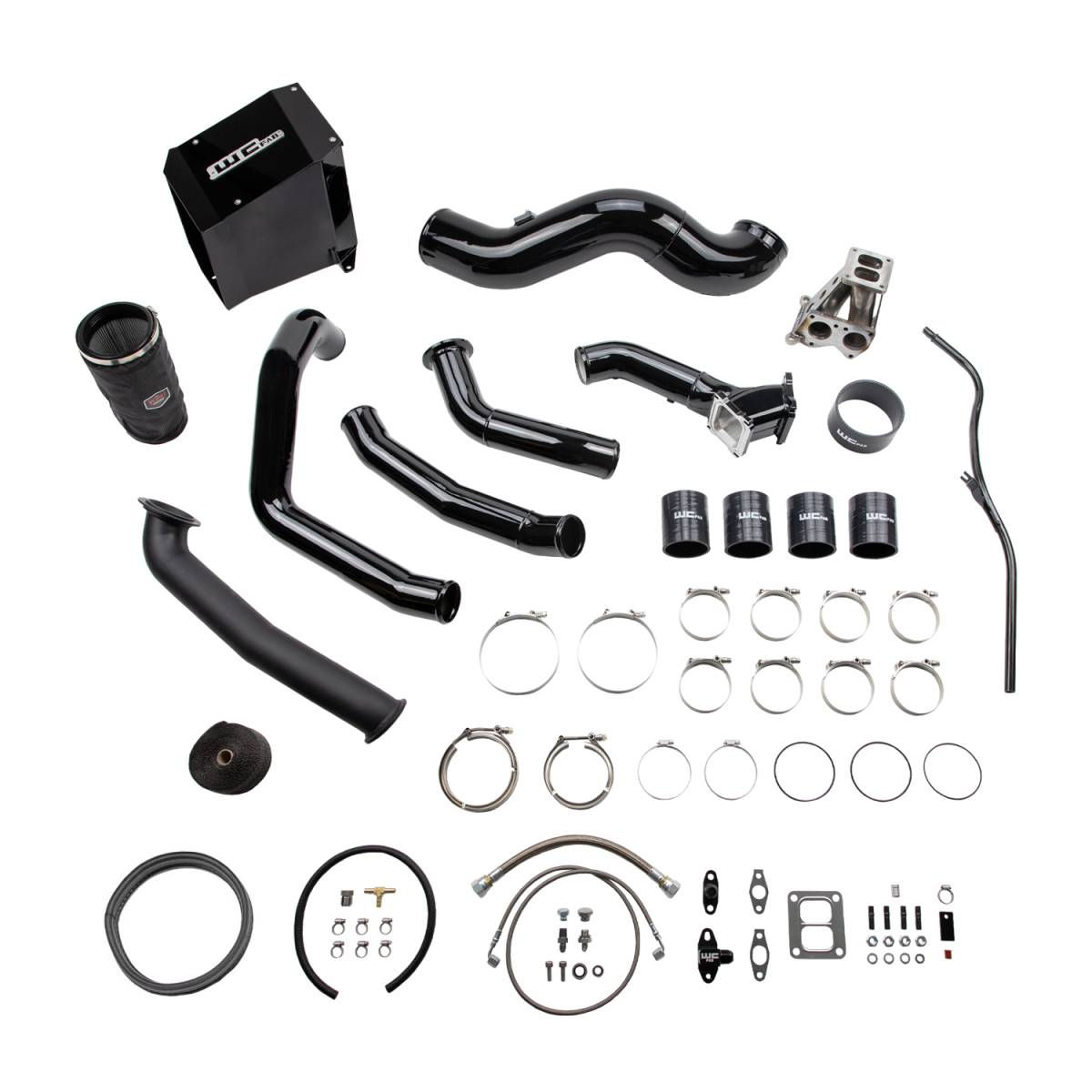 LB7 DURAMAX S400 SINGLE TURBO INSTALL KIT - WCFAB
