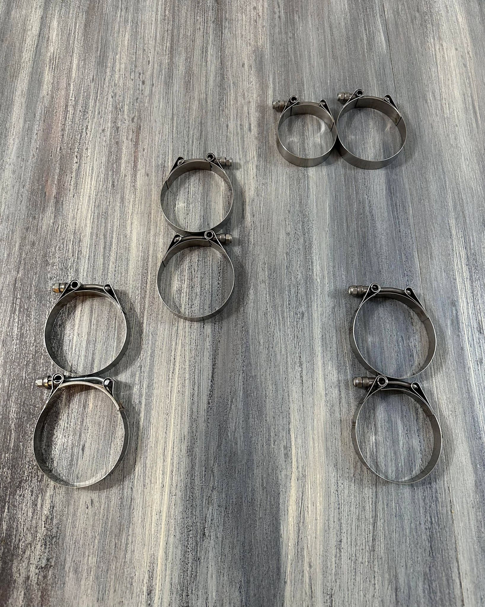 2011-2016 Duramax LML 8 piece clamp kit for WCFAB y-bridge kits