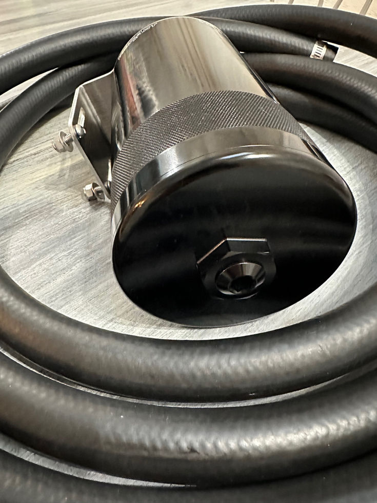 Duramax fuel primer bulb component with hoses