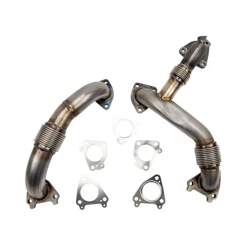 Exhaust pipes with gaskets