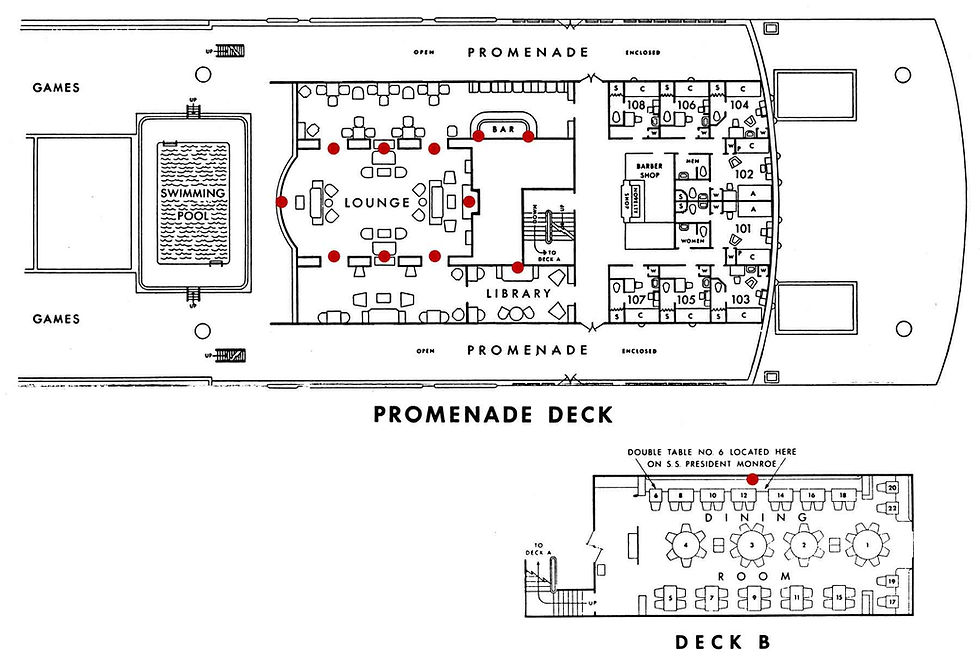 President Jackson-class Deck Plan