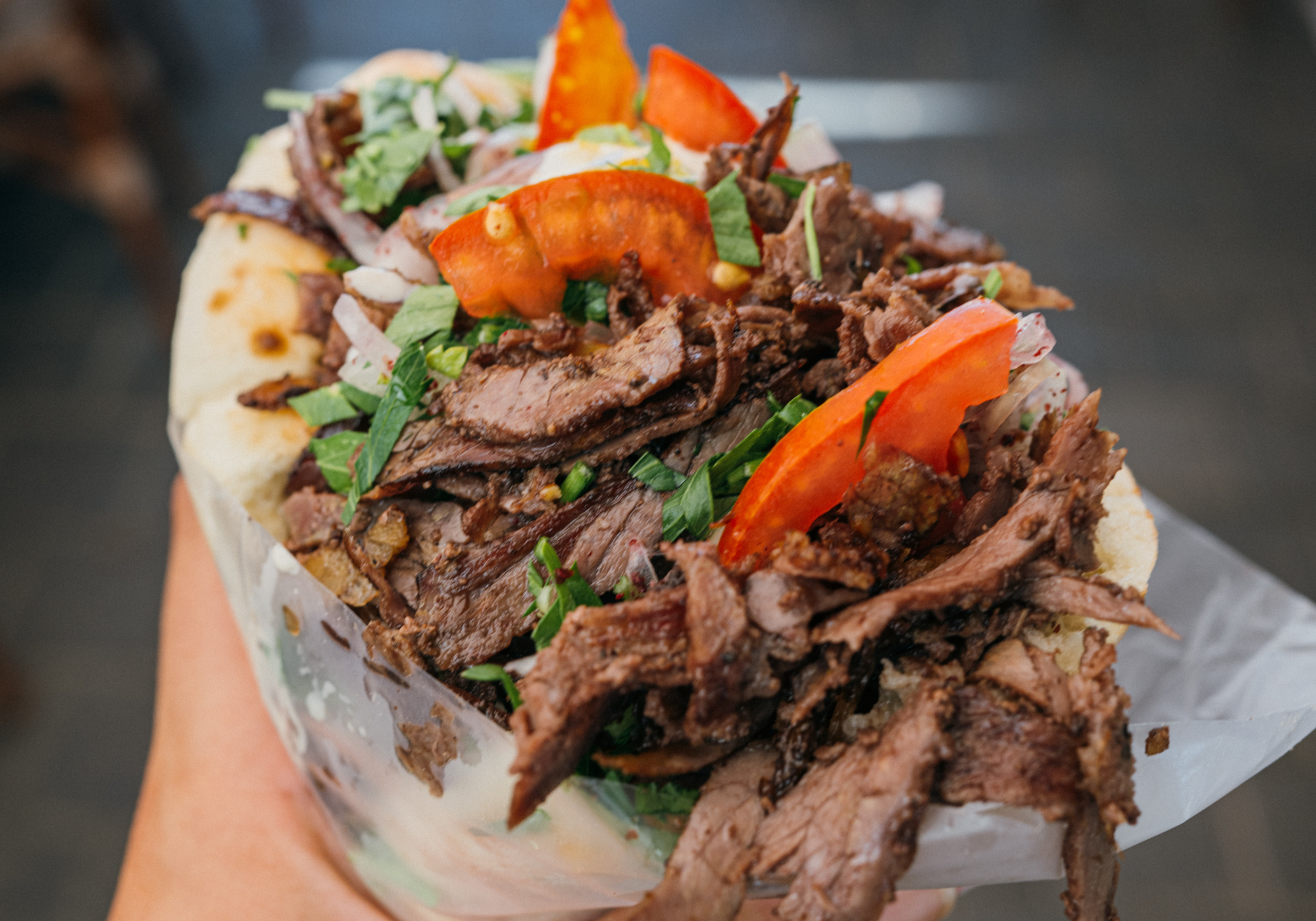 Arranged Food and Objects