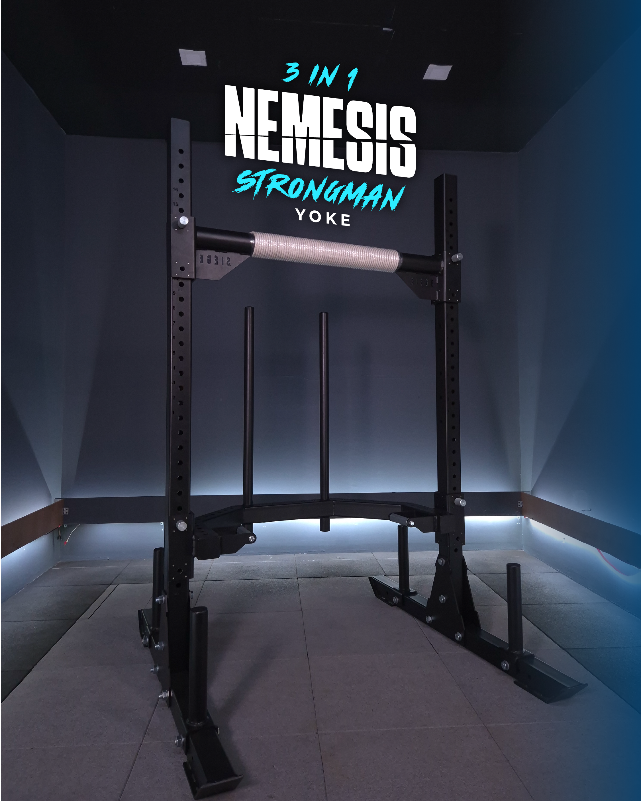 Nemesis 3 in 1 Strongman Yoke (Yoke, Frame Carry, Sled)