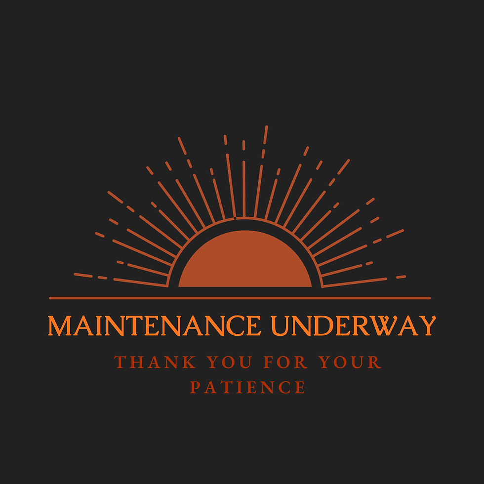 Website Maintenance Underway