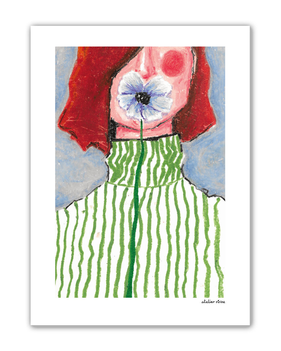 Miniature : Fleur bleue
