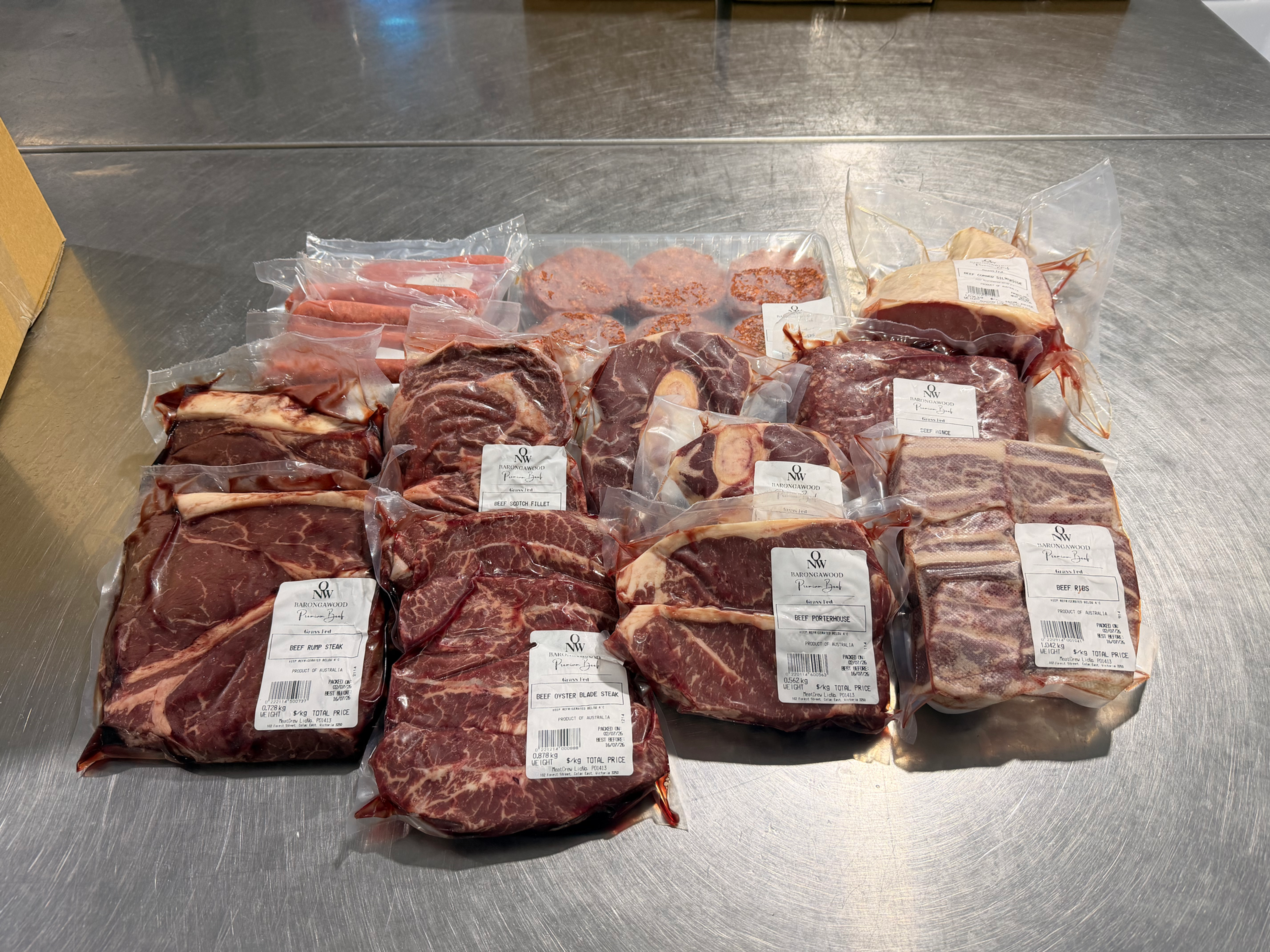 10kg Premium Beef Box
