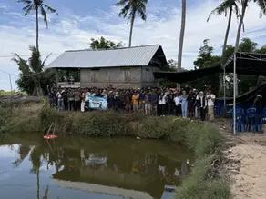 shrimp farmers