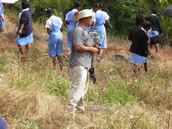Tree Planting at Hampton School