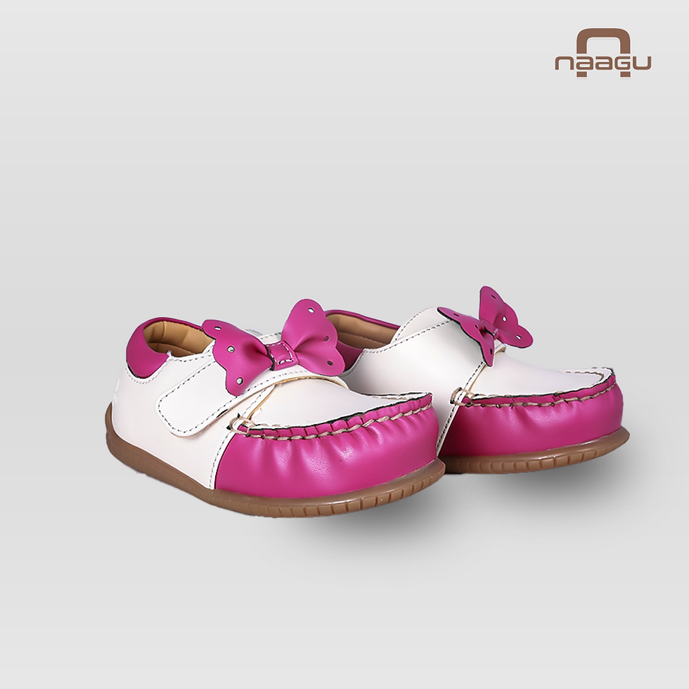 Thumbnail: MOCC BUTTERFLY (MILKY WHITE & BRIGHT PINK)