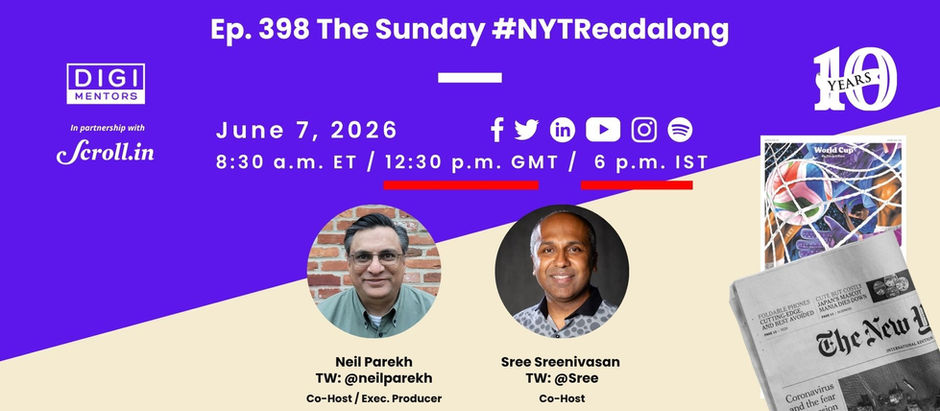 Ep. 398 of The Sunday #NYTReadalong (World Cup Preview, Sen. Raphael Warnock on Voting Rights, Turmoil at 60 Minutes)