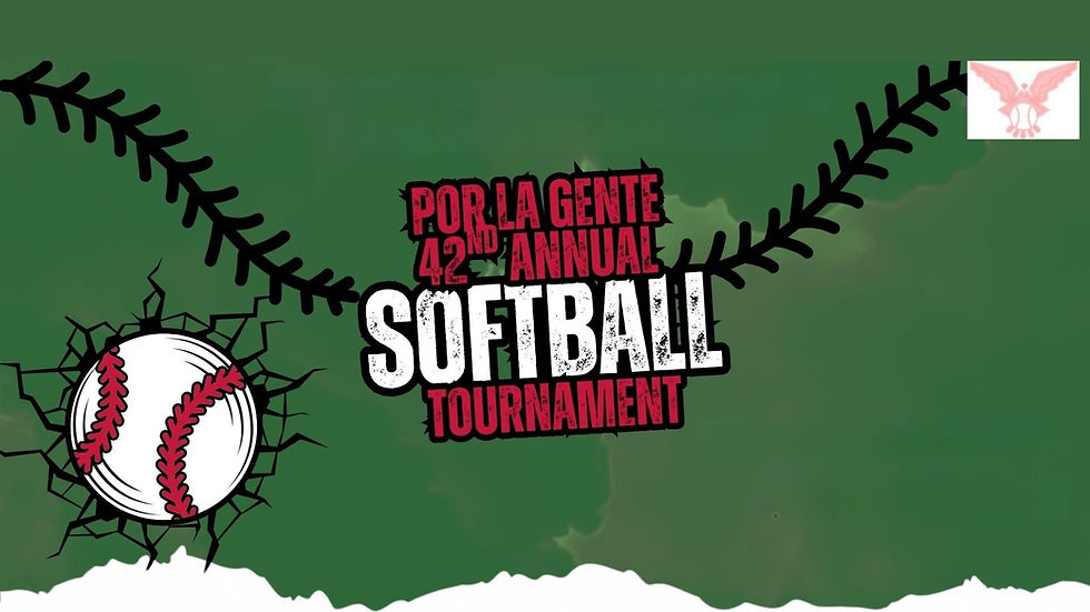 2025 Por La Gente Latino Invitational Softball Tournament & Co-Ed Open Softball Tournament